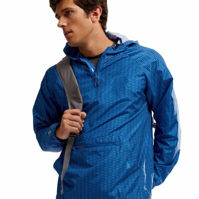 Men's Range Hooded Packable Quarter-Zip Jacket Thumbnail