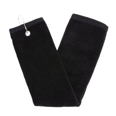 Trifold Golf Towel with Grommet and Hook Thumbnail