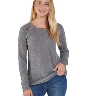 Ladies' Payton Preppy Patch Long-Sleeve T-Shirt Thumbnail