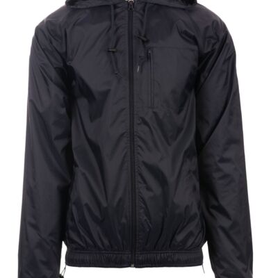 Men's Nylon Hooded Coaches Jacket Thumbnail