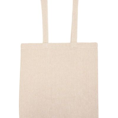 Lightweight Recycled Canvas Over the Shoulder Extended Handle Tote Bag Thumbnail