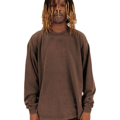 Men's Garment-Dyed Long Sleeve T-Shirt Thumbnail