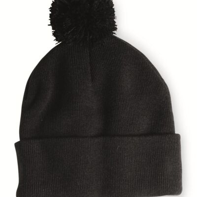 12" Pom-Pom Cuffed Beanie Thumbnail