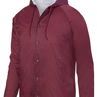 Unisex Hooded Coach's Jacket Thumbnail