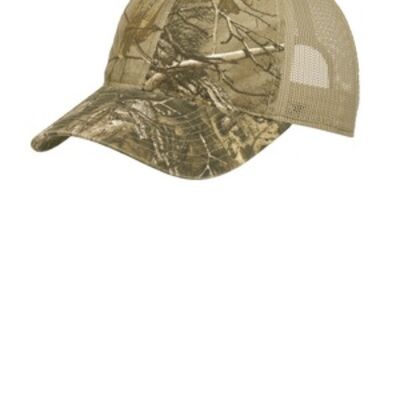 Unstructured Camouflage Mesh Back Cap Thumbnail